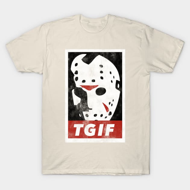 Jason TGIF T-Shirt by mech4zone